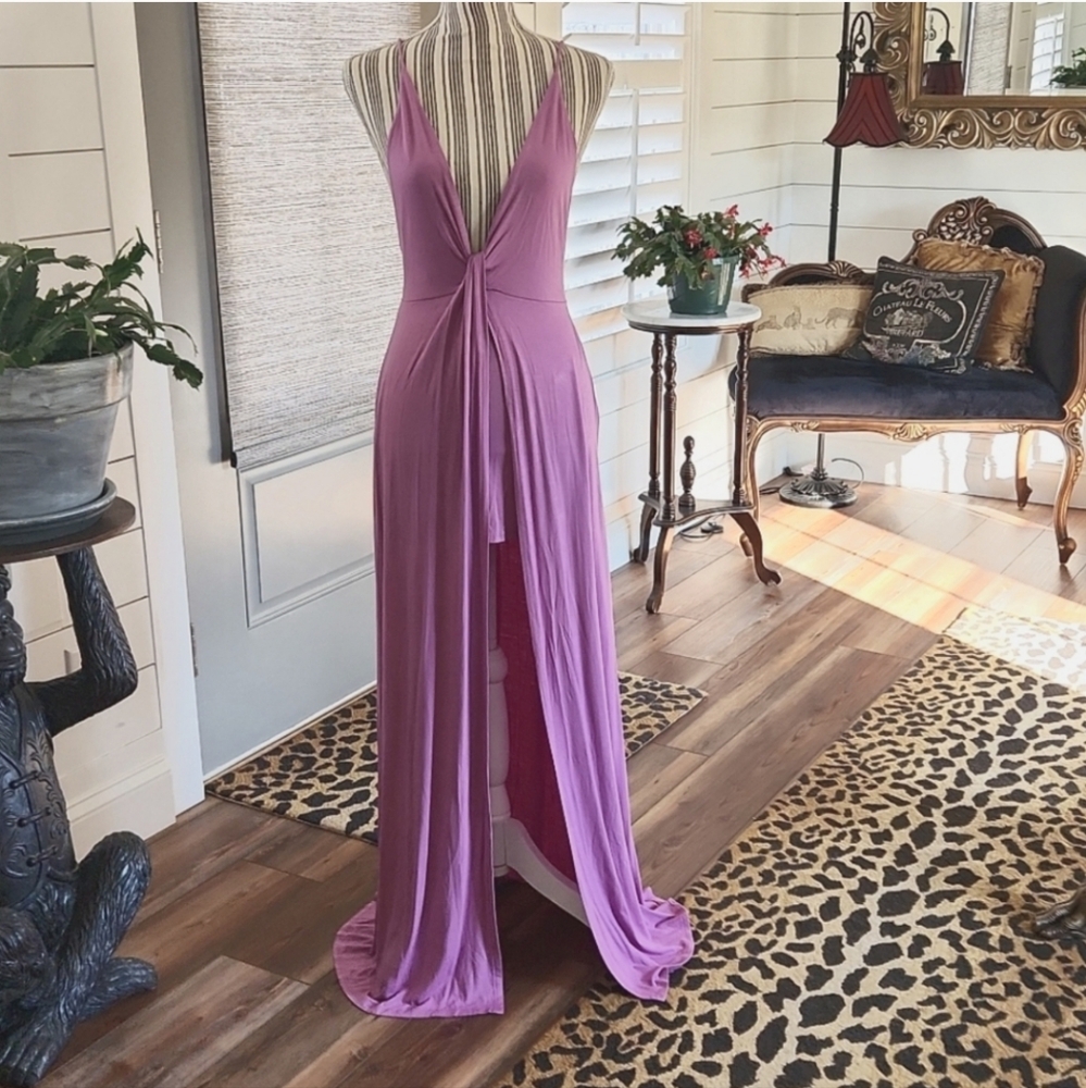 Blue Blush Mini Maxi Dress